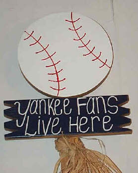 handcrafted wood baseball plaque the baseball is handpainted and the